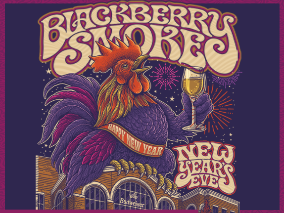 Blackberry Smoke to Ring in the New Year on Wednesday, December 31 at The Classic Center Theatre in Athens, GA